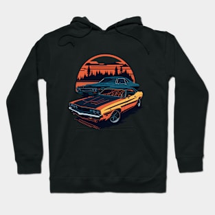 Dodge Challenger Classic Car Hoodie